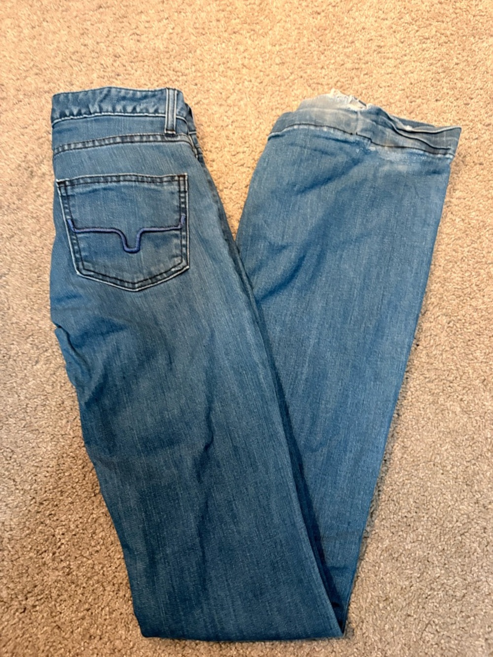 Kimes Ranch Women’s Light Blue Flare Jeans